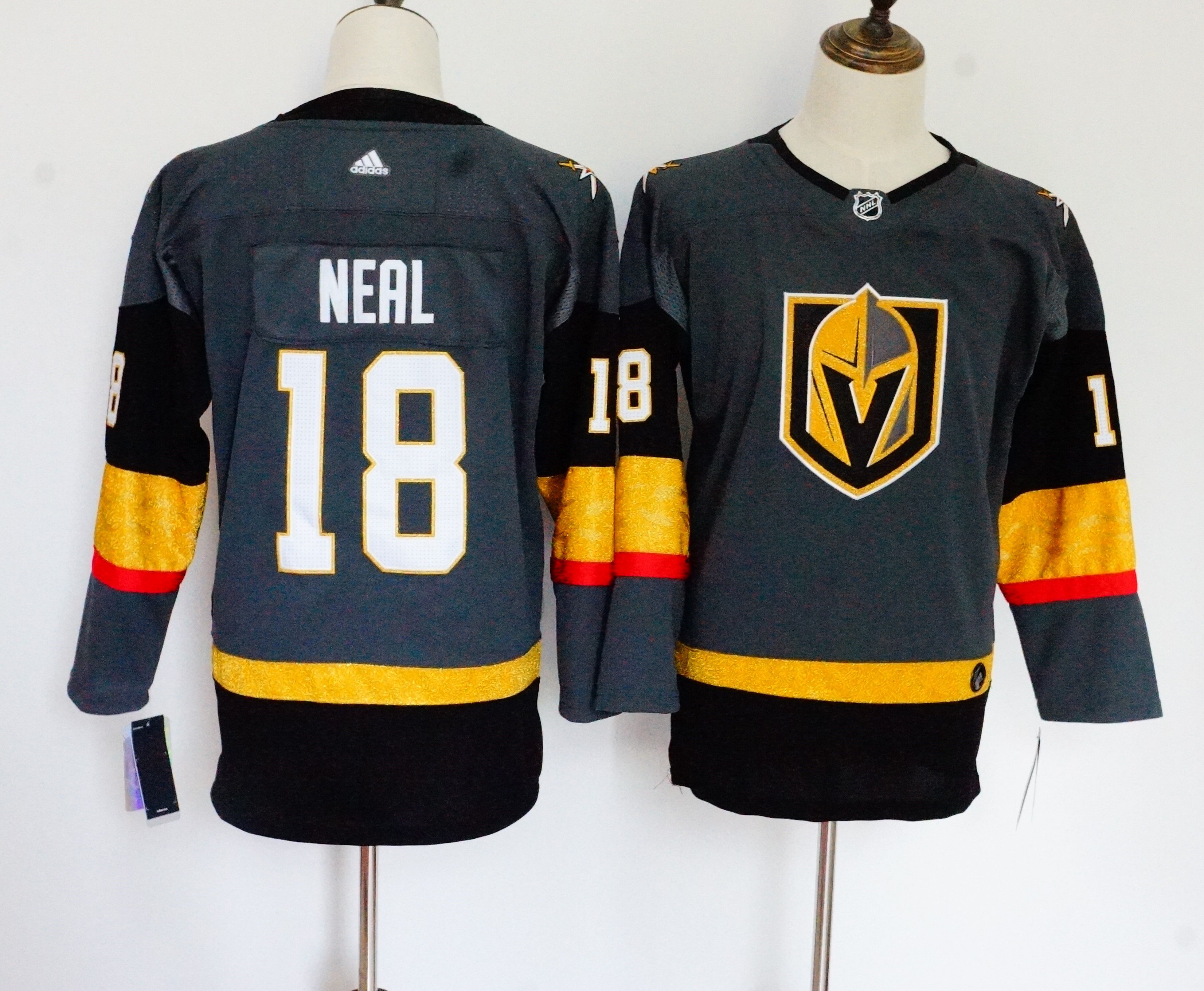 Women Vegas Golden Knights #18 Neal Gary Hockey Stitched Adidas NHL Jerseys->youth mlb jersey->Youth Jersey